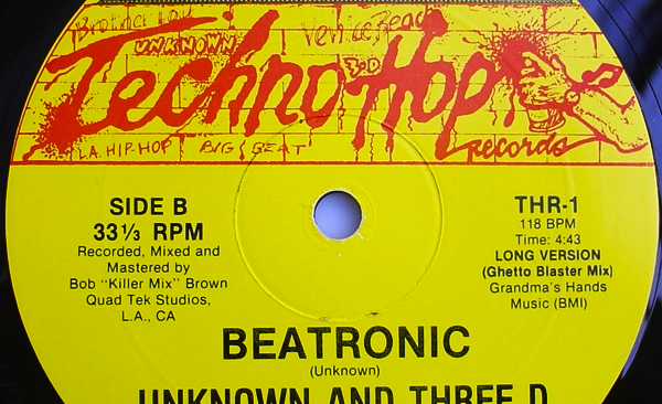 Breakin' In Space #7: Unknown And Three-D - Beatronic - Ransom Note